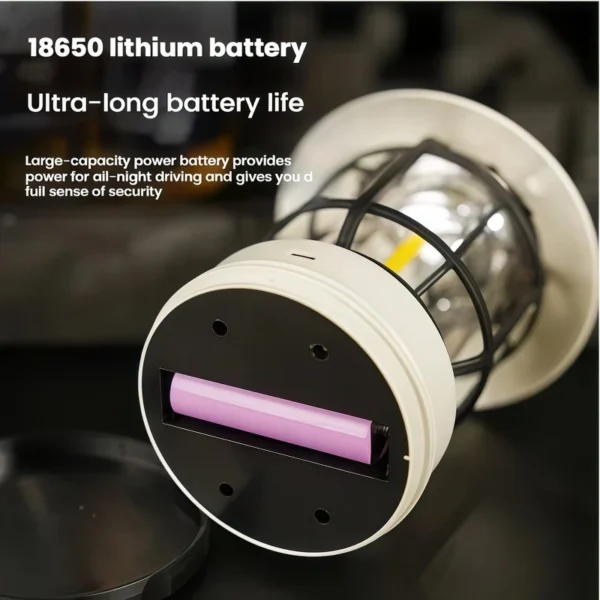 20W solar camping light rechargeable long standby infinite dimming waterproof multifunctional outdoor camping light LED outdoor lighting - Image 4