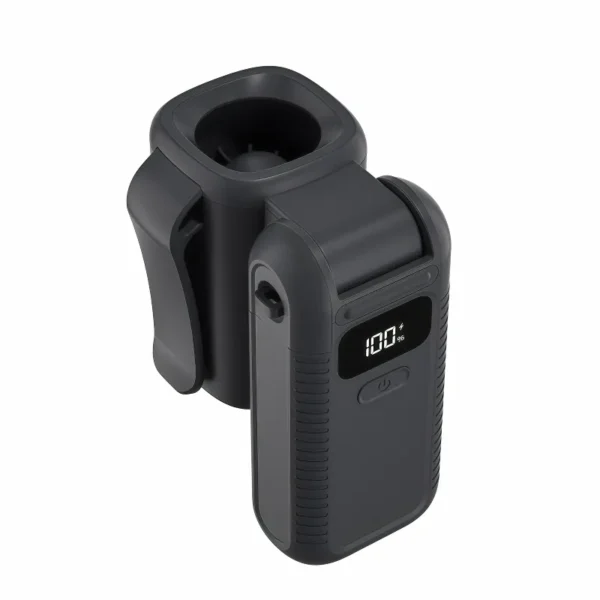 Work and travel power supply combination: 10000mAh charger + turbo handheld fan | with cable storage bag - Image 2