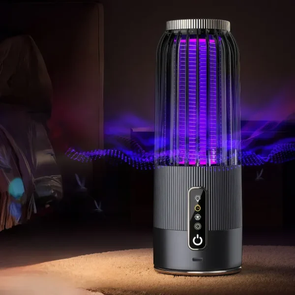 2025 Solar Mosquito Killer - Auto Trap & Electric Zapper | 3 Modes + Night Light - Image 3